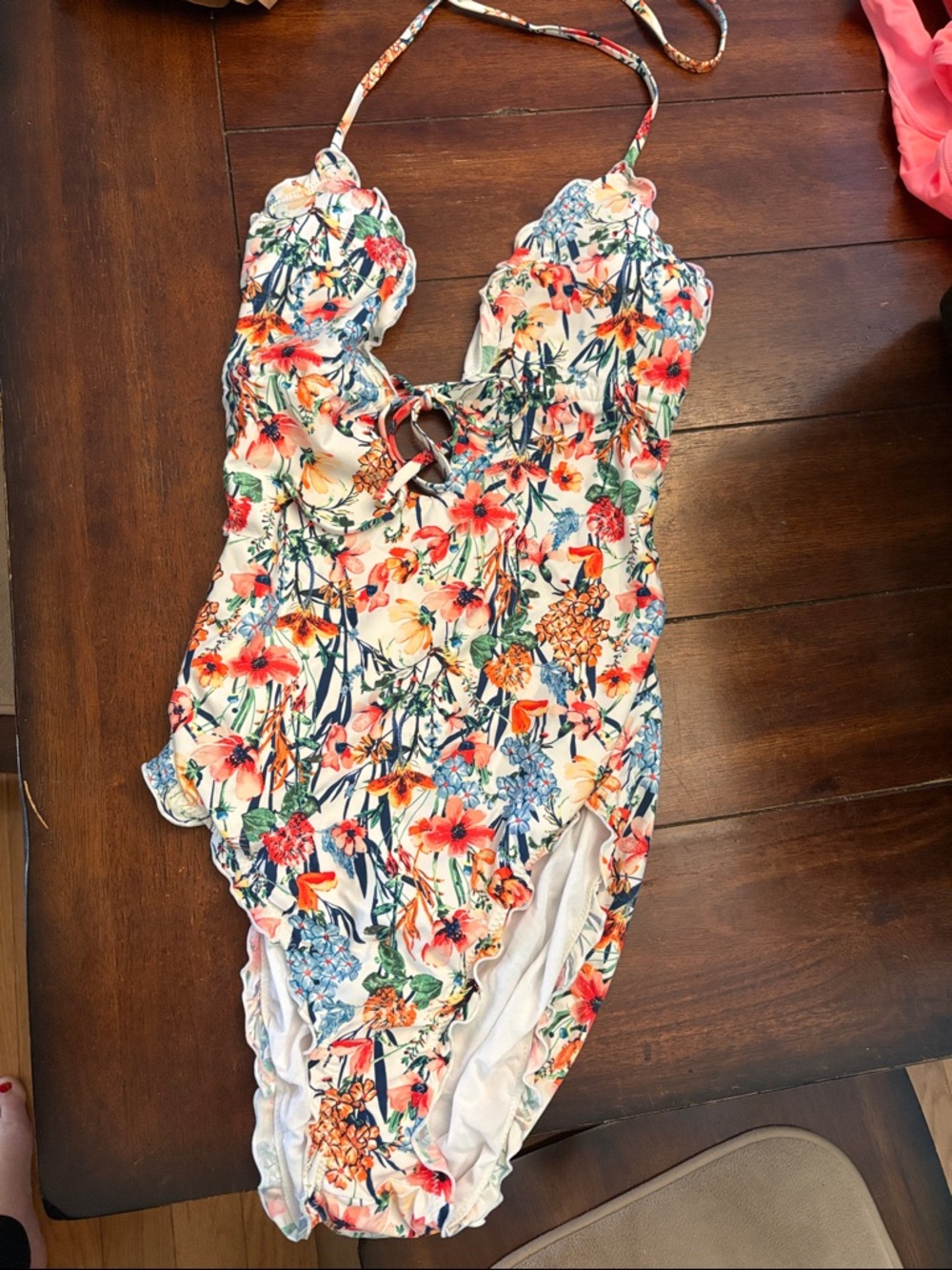 Lucky Brand Floral One-Piece Swimsuit